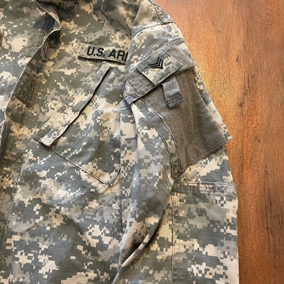 Military Men's Set Jacket/Pants Camouflage Sz L/M - Picture 4 of 12